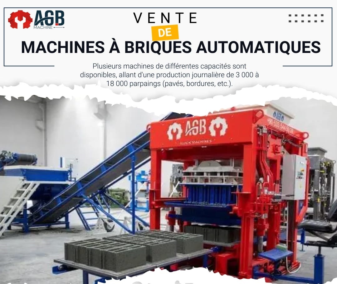 Machine a brique semi-automatique AGB 4.1