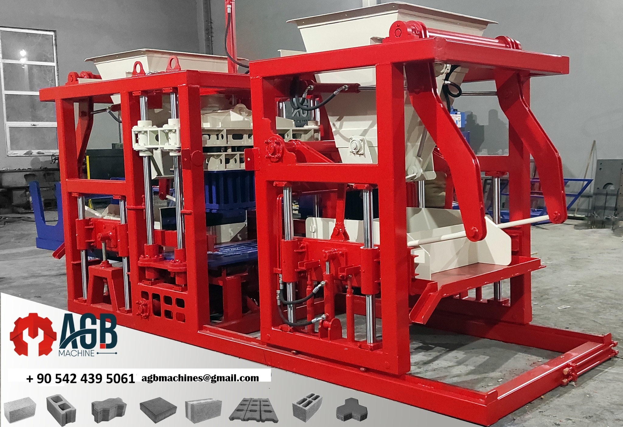 Machine a Parpaing Automatique AGB 10.2