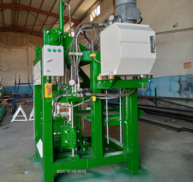 Machine a parpaing, machine de bloc béton, pondeuse parpaing, presse a parpaing, machine de fabrication de brique, machine parpaing